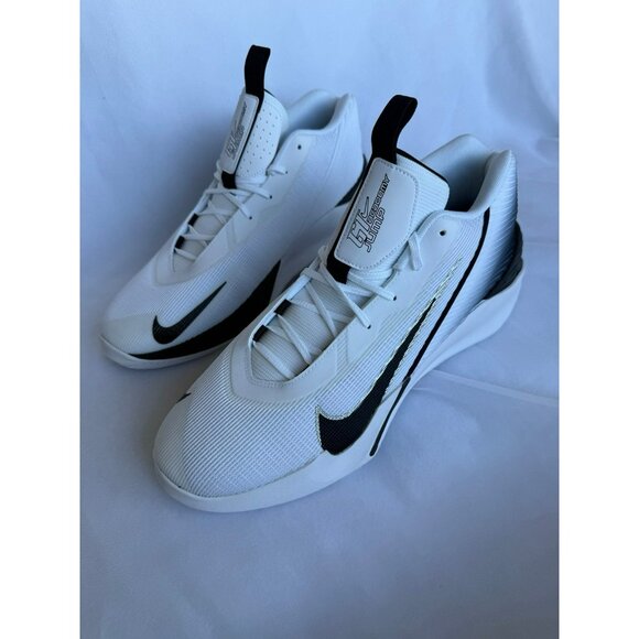 13 MEN’S NIKE G.T JUMP ACADEMY WHITE BLACK FV5524-100 BASKETBALL SNEAKERS main image 5